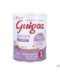 GUIGOZ LAIT OPTIPRO RELAIS 3 800G
