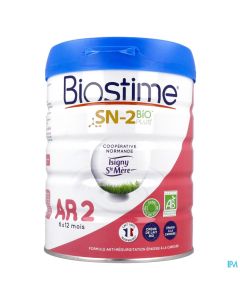 BIOSTIME LAIT BIO AR 6-12M 800G