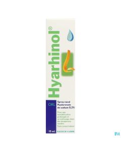 HYARHINOL SOL NASAL SPRAY 15ML