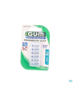 GUM PROXABRUSH CLICK RECH 624 X6