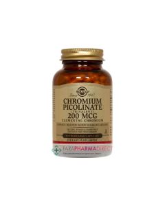 SOLGAR CHROME PICOLINATE 200MCG COMPRIME 90