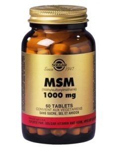 SOLGAR MSM 1000MG COMPRIME 60