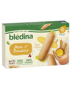 BLEDINA Mon premier Boudoir 120g Dès 10 mois