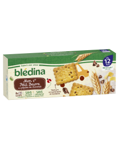 BLEDINA Mon Premier Petit Beurre Pépites de Chocolat 133g dès 12 mois