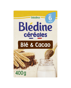 BLEDINA BLEDINE Blé et Cacao 400g Dès 6 mois