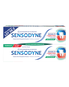 SENSODYNE Sensibilité & Gencives Menthe Fraîche 2x75ml