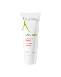 A-Derma - Hydralba 24H - Crème visage riche hydratante 40 ml