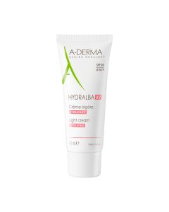 A-Derma - Hydralba UV - Crème visage légère hydratante SPF20 40 ml