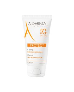 A-Derma - Protect - Crème solaire très haute protection SPF50+ 40 ml