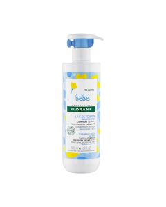 Klorane Lait de toilette sans rinçage - Peau normale à sèche - Bébé 500 ml