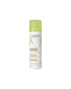 A-Derma - Exomega Control - Spray émollient anti-grattage - Peaux sèches à tendance à l'eczéma atopique 50 ml