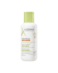 A-Derma - Exomega Control - Crème émolliente anti-démangeaisons - Peaux sèches à tendance à l'eczéma atopique 400 ml