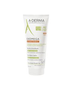 A-Derma - Exomega Control - Baume émollient anti-démangeaisons - Peaux sèches à tendance à l'eczéma atopique 200 ml