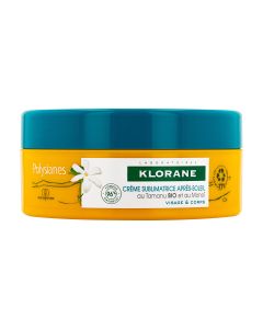 Klorane - Solaire - Crème sublimatrice après-soleil au Tamanu BIO et Monoï - Visage et corps 200 ml