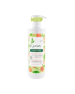 Klorane - Junior - Shampoing Démêlant à l’Avoine BIO - Parfum Pêche - Corps et Cheveux - Enfant 500 ml