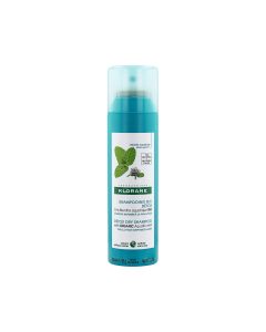 Klorane - Menthe Aquatique - Shampoing sec détox à la Menthe aquatique BIO - Tous types de cheveux 150 ml