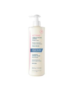 Ducray - Ictyane - Crème de douche lavante nourrissante visage et corps 400 ml