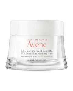 Eau Thermale Avène - Les Essentiels - Crème nutritive revitalisante riche - peaux très sèches 50 ml