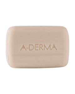 A-Derma - Les Indispensables - Pain dermatologique nettoyant apaisant au Lait d'Avoine 100 g