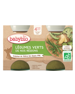 Légumes verts de nos Régions Bio