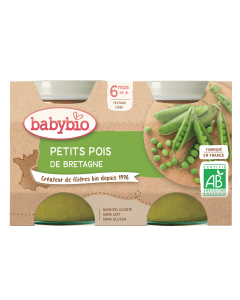 Petits pois de Bretagne Bio