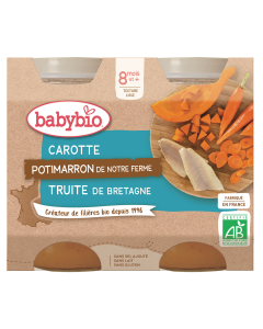 Carotte Potimarron de notre Ferme Truite de Bretagne Bio