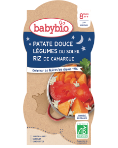 Patate douce Légumes du Soleil Riz de Camargue Bio