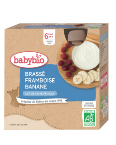 Brassé Framboise Banane Bio