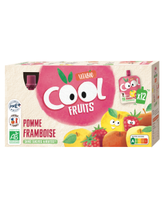 Cool Fruits Pomme Framboise Bio