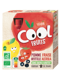 Cool Fruits Pomme de Provence Fraise Myrtille Bio