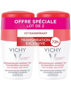 LOT*2 Détranspirant intensif 72h - Roll-on 50ml