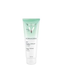 Normaderm 3 en 1 Nettoyant + Exfoliant + Masque 125ml