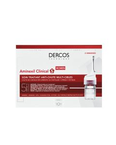 Dercos Technique Aminexil Femme Clinical 5 - Traitement Anti-Chute 21 x 6 ml