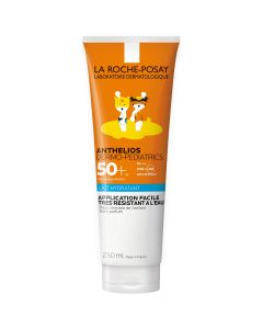 Anthelios Crème Solaire en Lait Hydratant Enfant Dermo-Pediatrics SPF50+ Sans Parfum 250ml