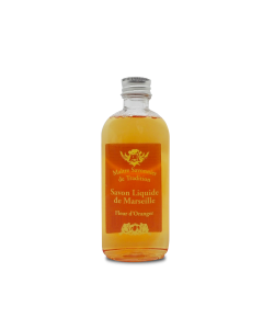 FREESENS Savon Naturel de Marseille à la Fleur d'ORANGER  Fl. 100 ml
