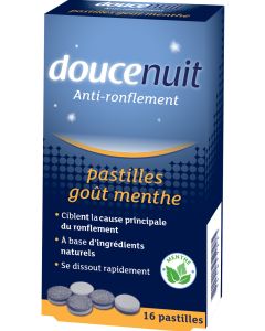 DOUCENUIT pastilles à la menthe 16 unités