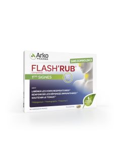 Flash'Rub Nez Et Gorge Vitamine C, Pélargonium, 15 comprimés