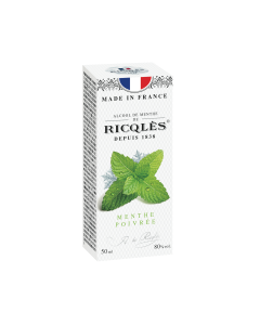 RICQLES ALCOOL DE MENTHE - Flacon rond 5cl