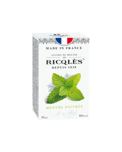 RICQLES ALCOOL DE MENTHE - Flacon de poche 3cl