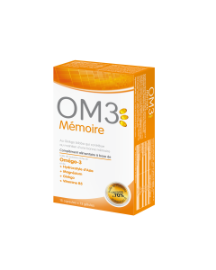 OM3 Mémoire - 15 capsules + 15 gélules