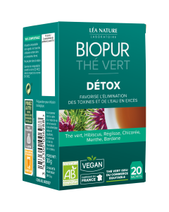 BIOPUR / INFUSION THE VERT DETOX BIO* 30 G/ ETUI DE 20S