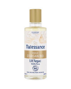 NATESSANCE / HUILE D'ARGAN 100% PURE BIO** 100 ML