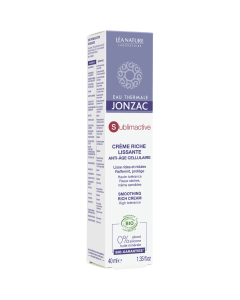 EAU THERMALE JONZAC / SUBLIMACTIVE / CREME RICHE JEUNESSE IMMEDIATE BIO 40ML