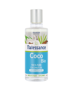 NATESSANCE / HUILE COCO 100% PUR BIO* 100ML