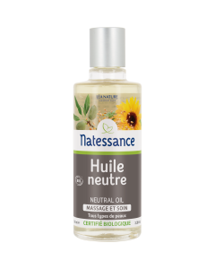 HUILE DE BEAUTE NEUTRE 100ML BIO** NATESSANCE