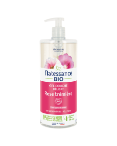 GEL DOUCHE ROSE TREMIERE COE BIO 1L NATESSANCE