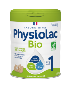 PHYSIOLAC BIO 1ER AGE BTE 800G CERTBIO