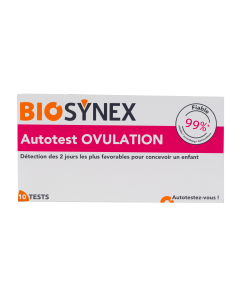 BIOSYNEX TEST D'OVULATION BOITE DE 10 TESTS