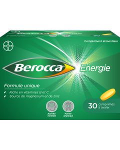 Berocca Energie boite de 30 cps à avaler