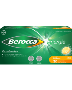 Berocca Energie orange boîte de 30 cps effervescents